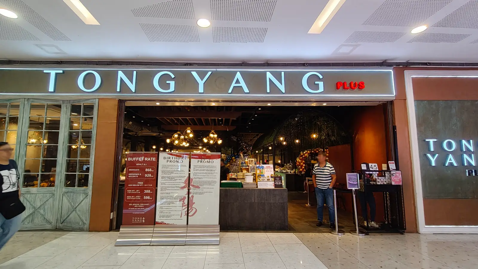 TONG YANG PLUS in SM City North EDSA